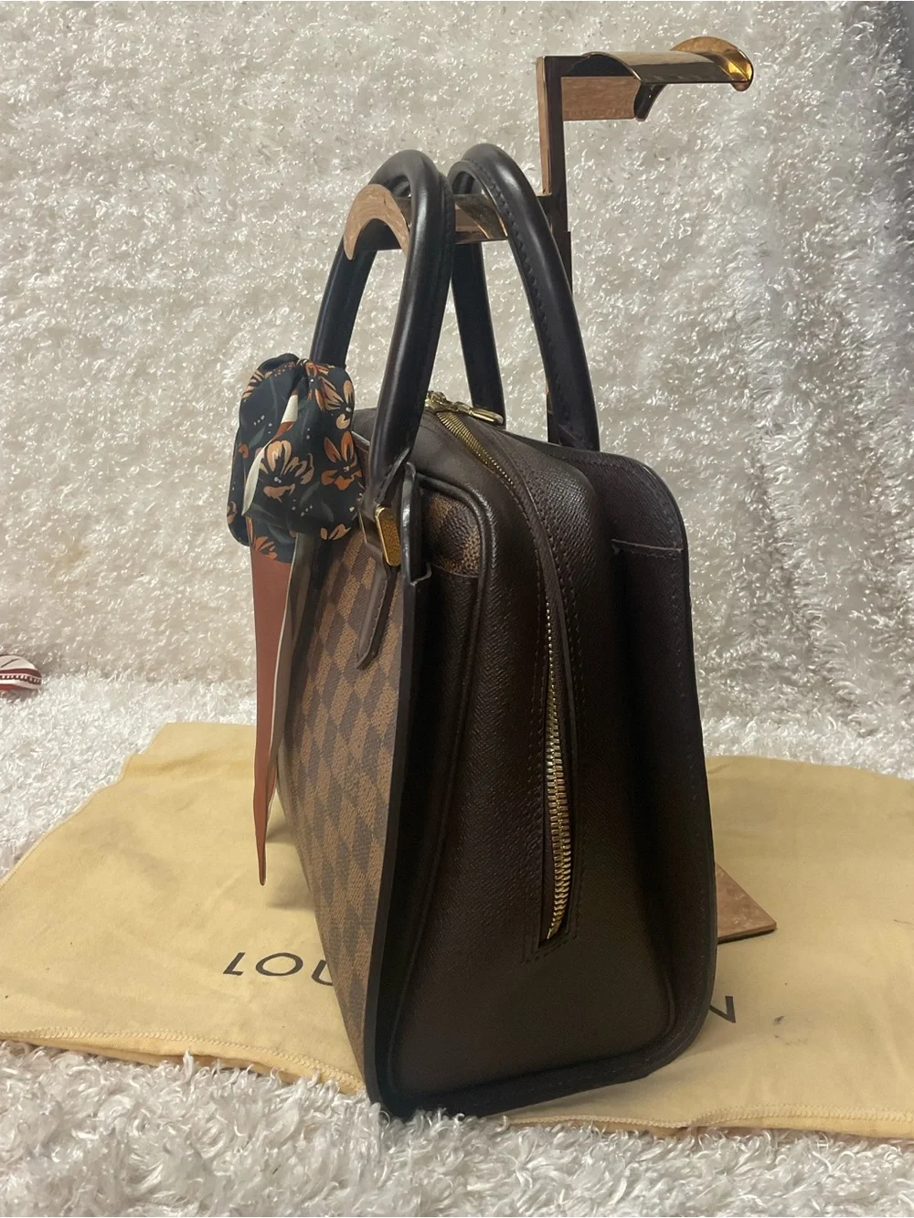 Louis Vuitton Damier Triana Handbag